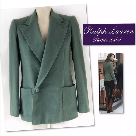 Ralph Lauren Jackets & Blazers - Ralph Lauren Purple label Cashmere Blazer SZ 2 Ralph Lauren Jackets & Blazers - Ralph Lauren Purple label Cashmere Blazer SZ 2